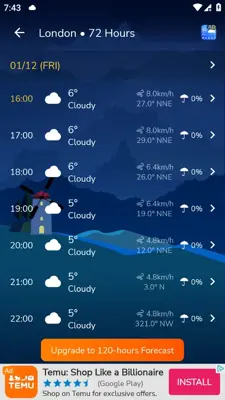 Weather Forecast android App screenshot 10