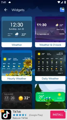 Weather Forecast android App screenshot 3