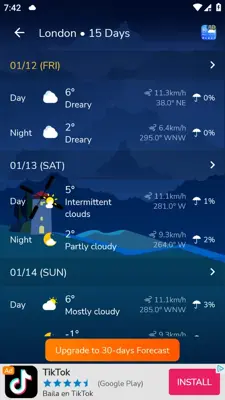 Weather Forecast android App screenshot 5